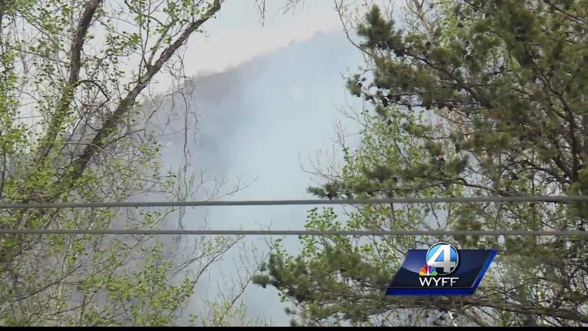 Forest fire still growing in western North Carolina