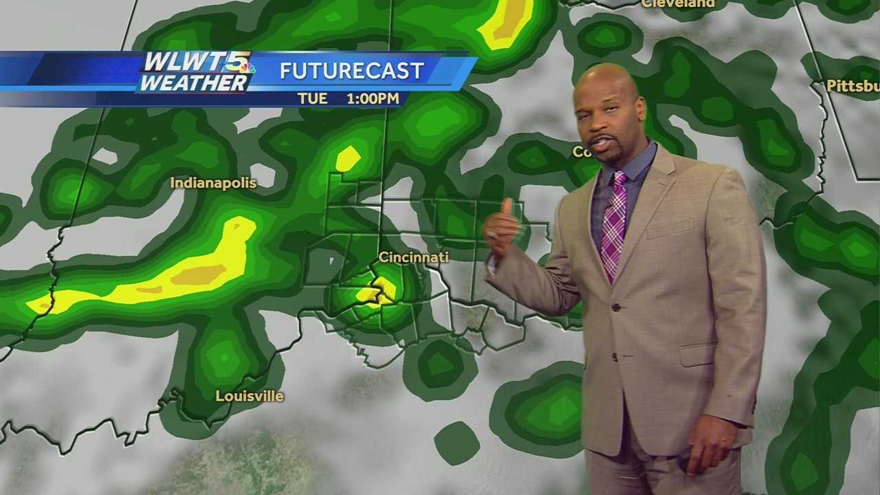 Downpours Return Tuesday