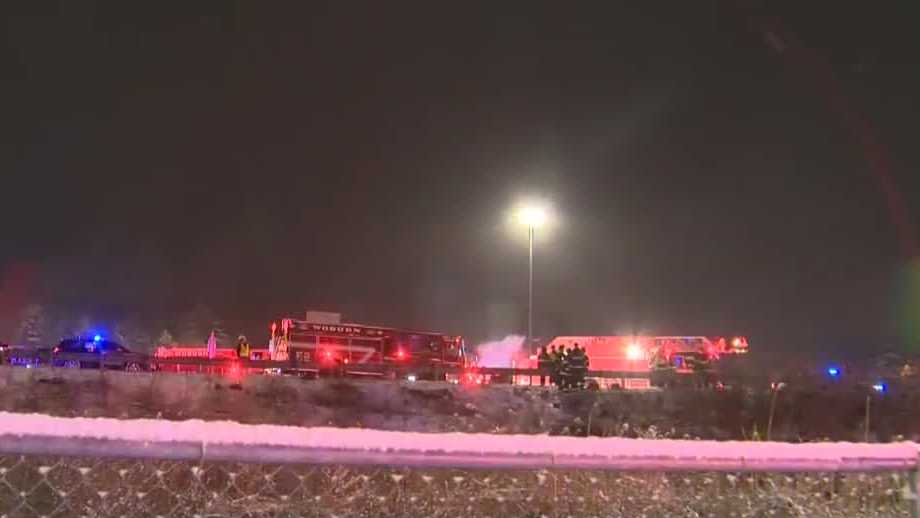 Slippery roads lead to several overnight crashes