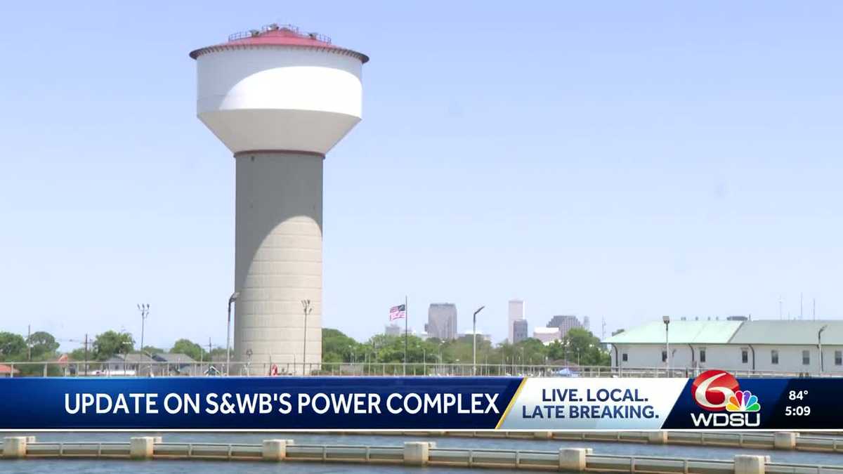 Sewerage and Water Board New Orleans update on Power Complex
