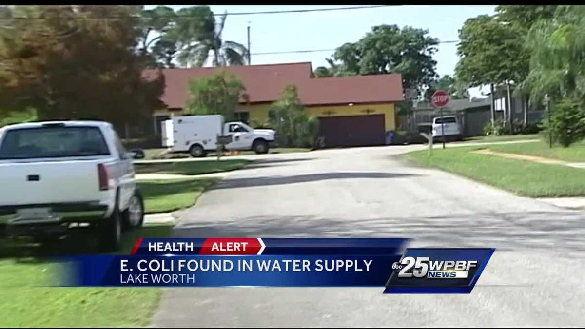 E.Coli found in water supply