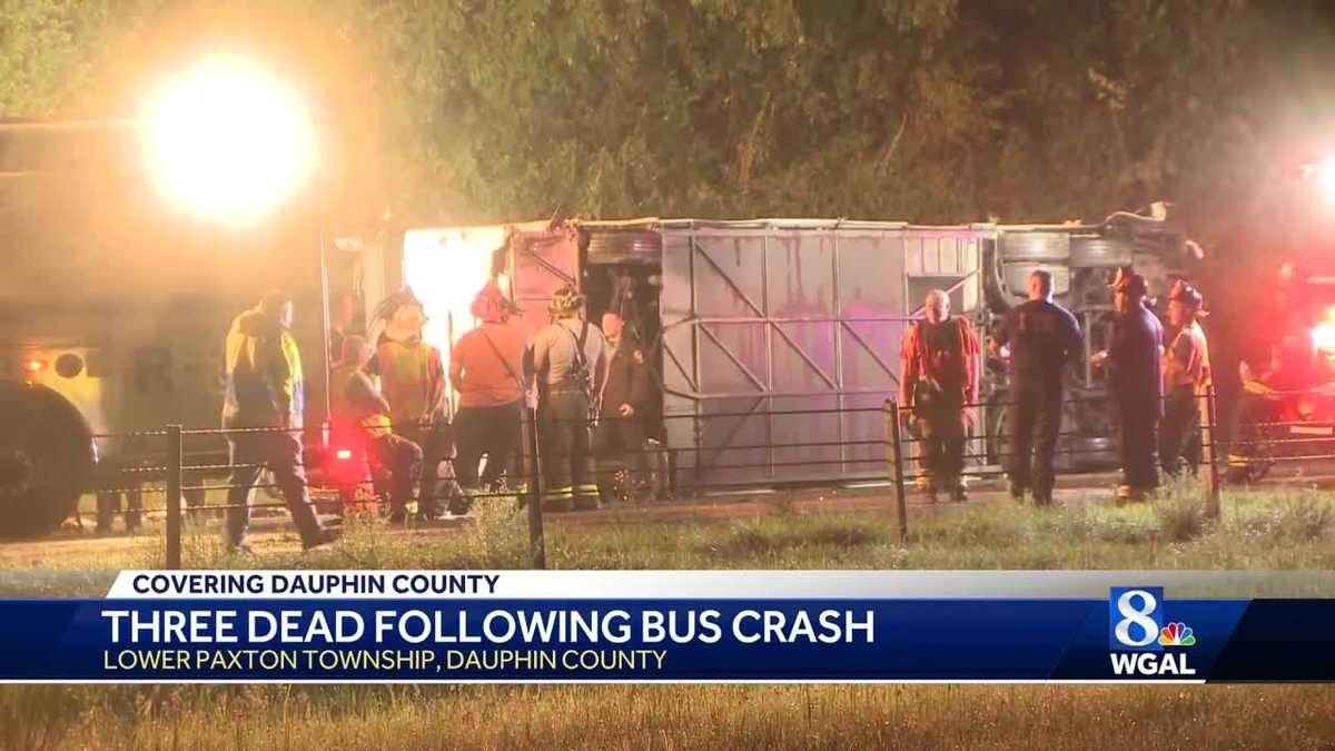 Victims in Pa. charter bus crash identified