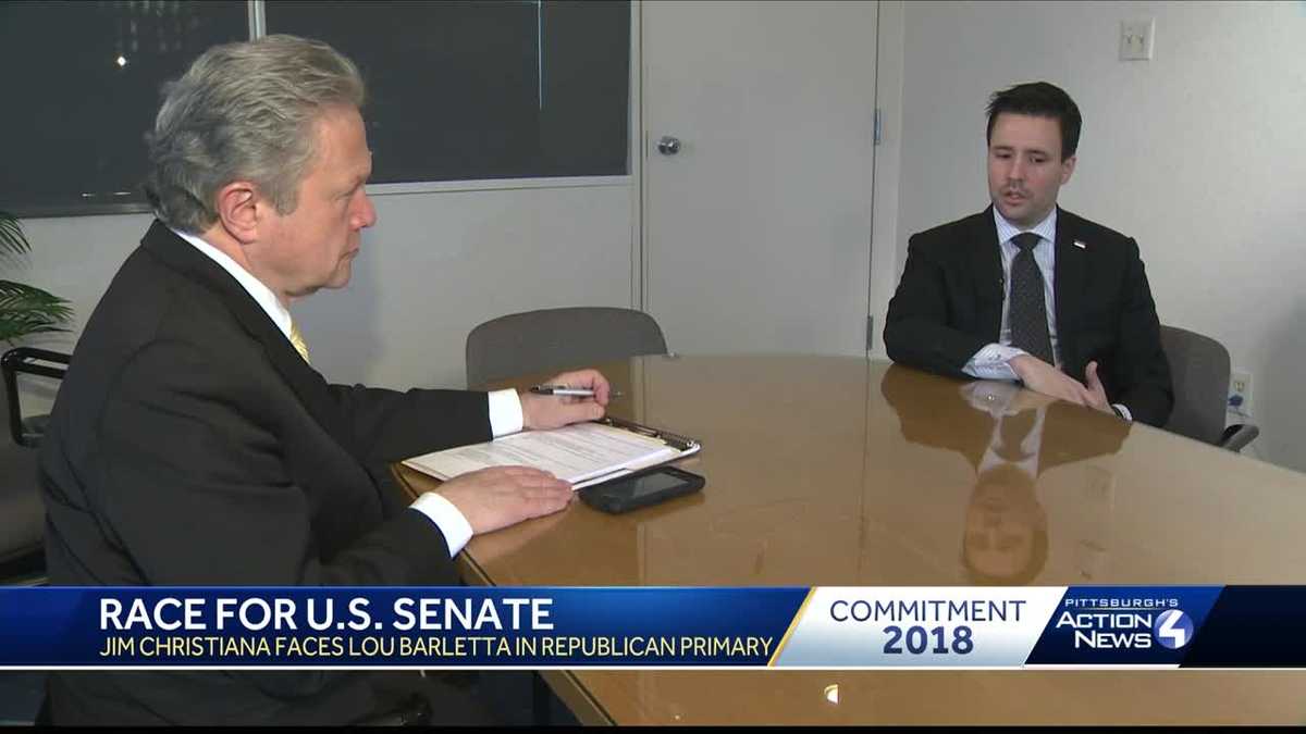 Race for U.S. Senate Jim Christiana faces Lou Barletta in republican