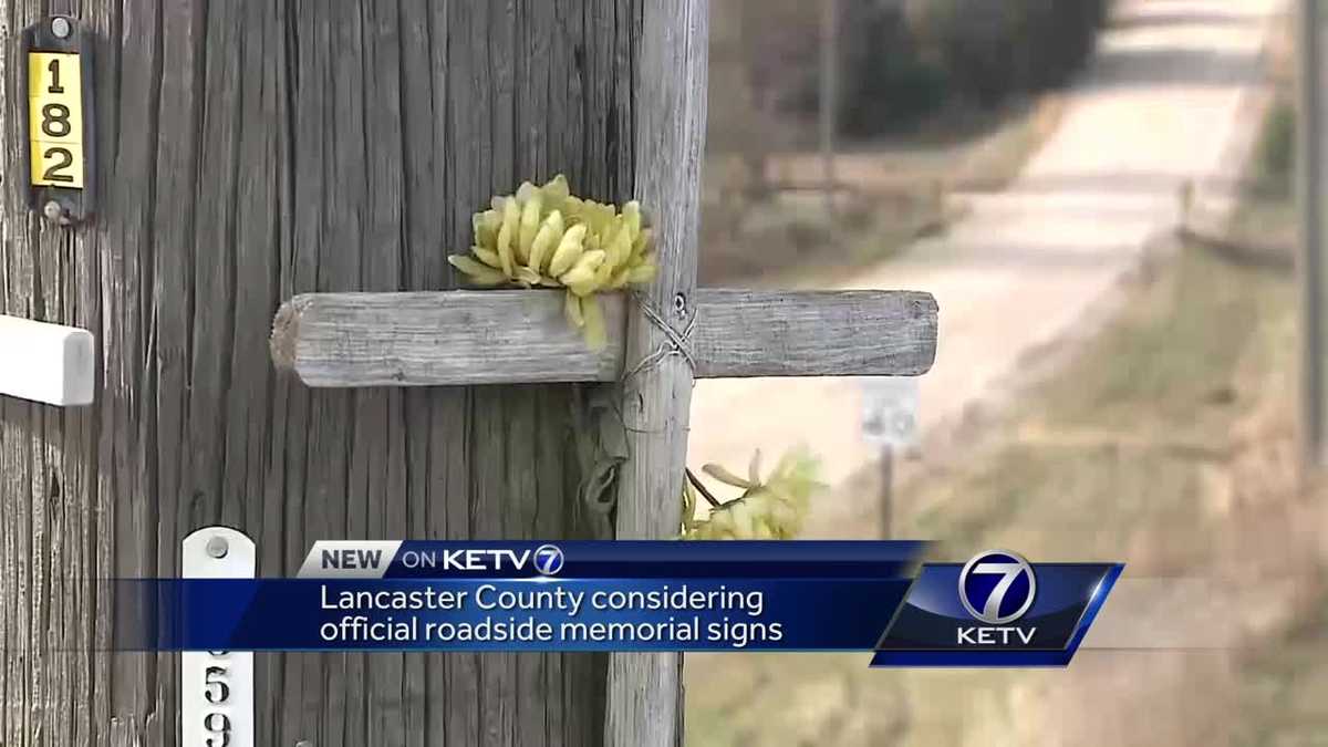 Lancaster County considering official roadside memorial signs