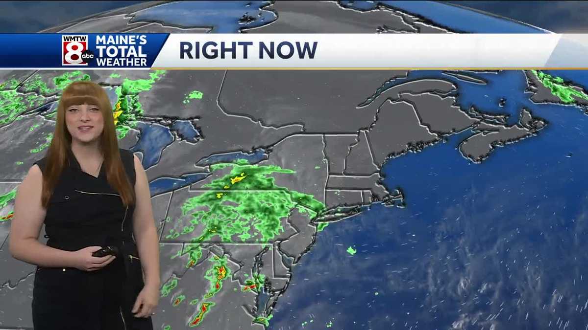 Cooler next few days with chances for rain