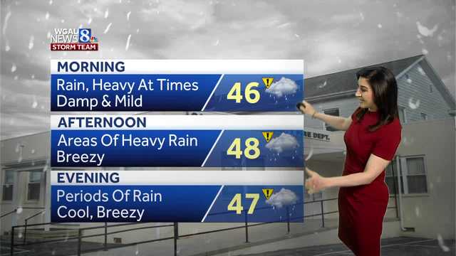 Another day of heavy rain expected in South-Central Pa. - Vimarsana News