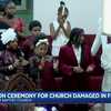 Austerlitz Street Baptist Church reopens nearly four years after fire