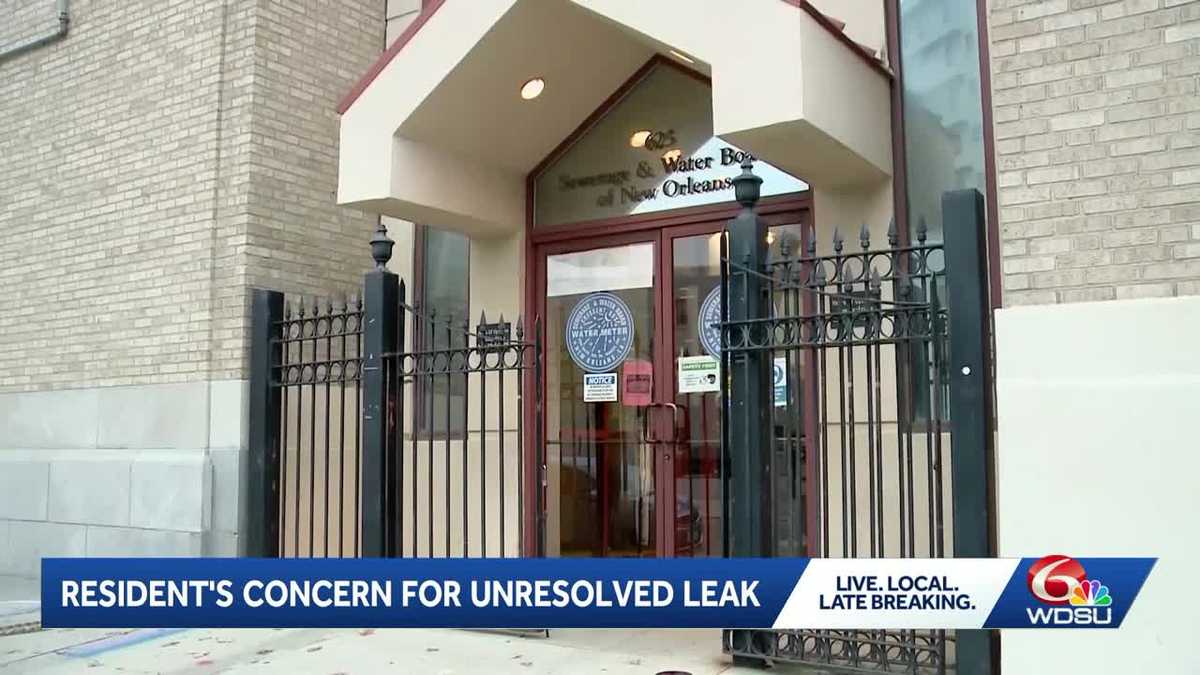 New Orleans East residents frustrated by unresolved water leak