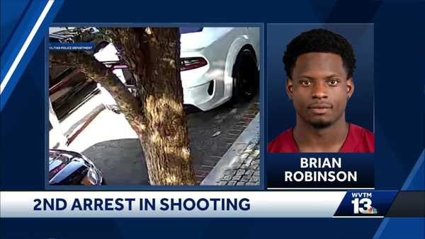 second suspect arrested in brian robinson shooting