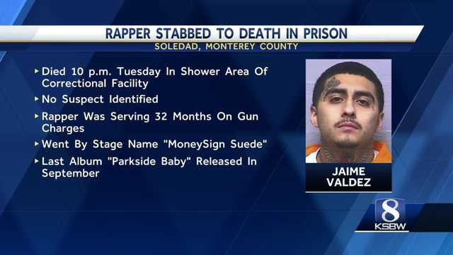 Rapper dies in Soledad prison shower stabbing - Vimarsana News