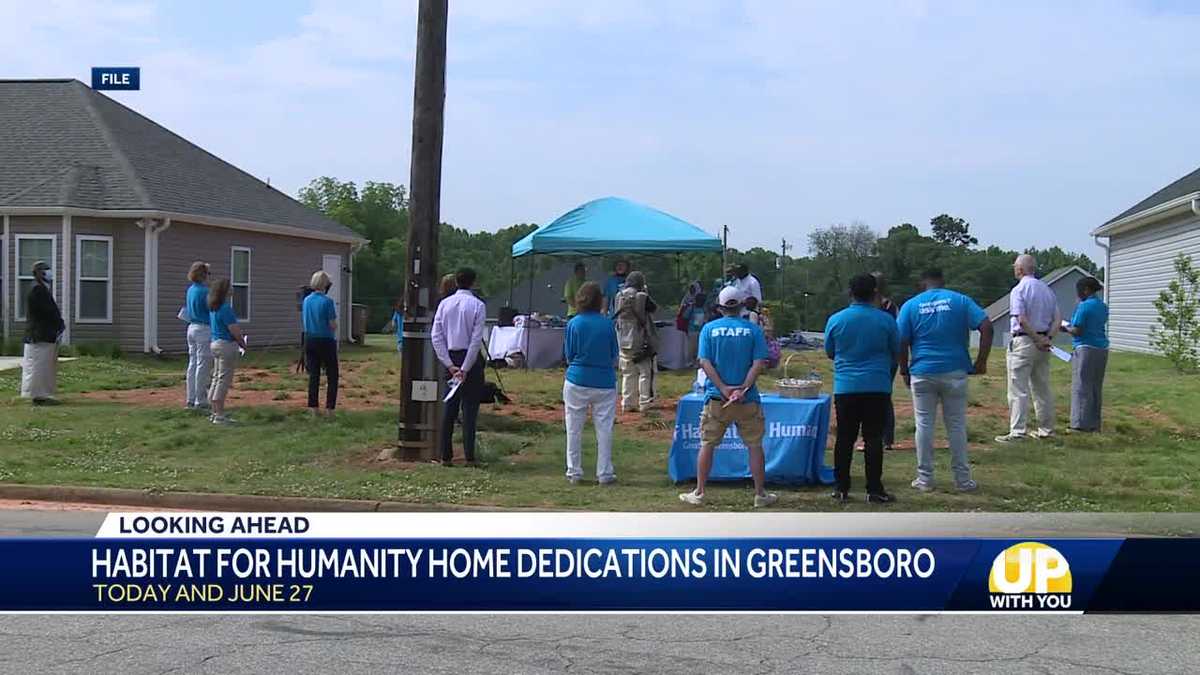 North Carolina: Habitat for Humanity of Greater Greensboro celebrating ...