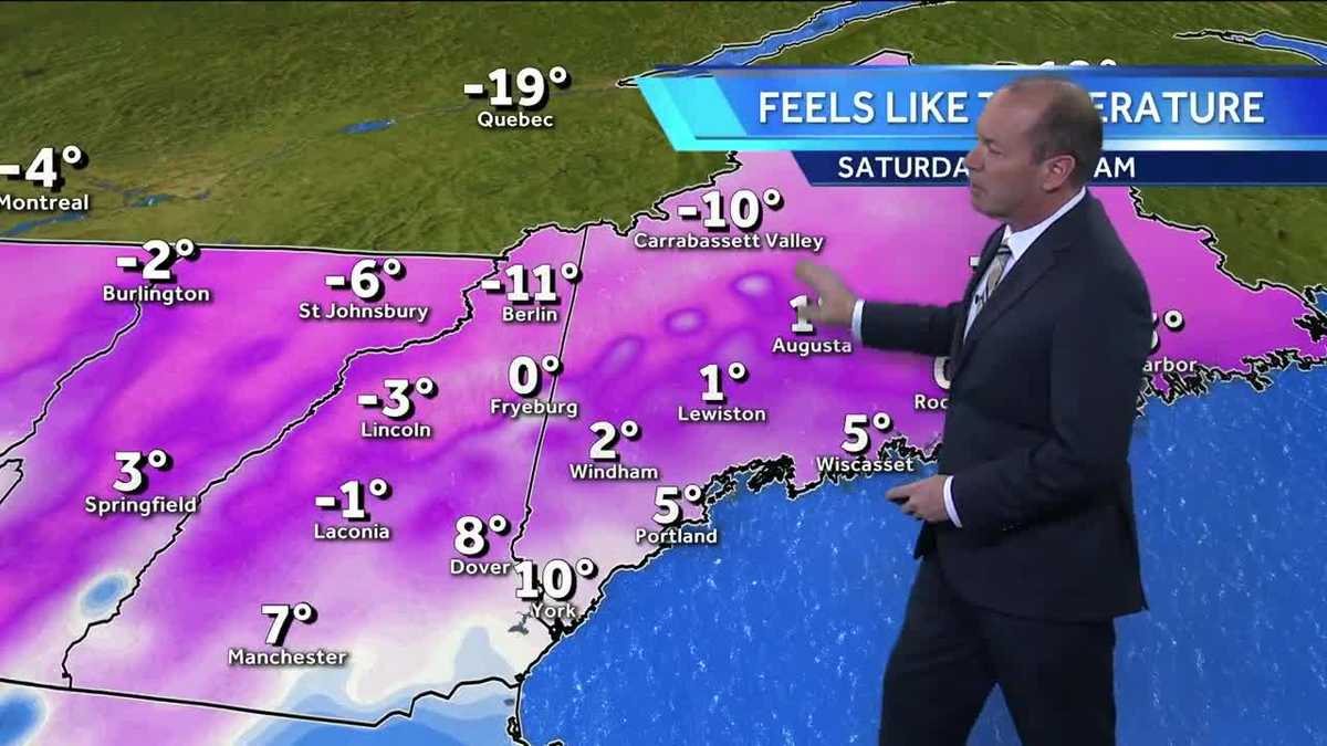 Roger's Friday evening forecast