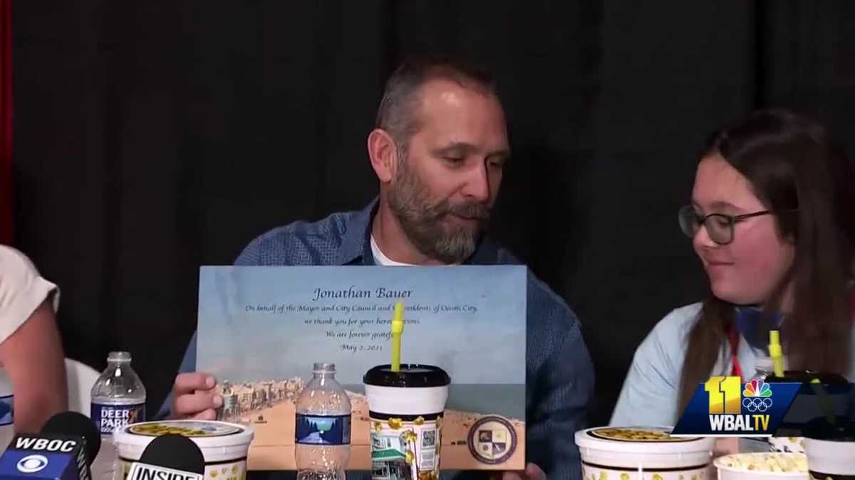 Ocean City honors good Samaritan who saved baby after crash