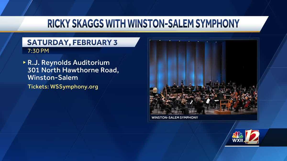 Winston-Salem Symphony performing with bluegrass icon Ricky Skaggs on ...