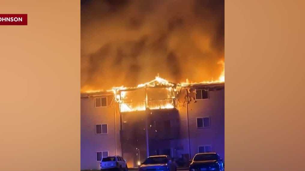 Residents displaced after large fire at Norwalk apartment building