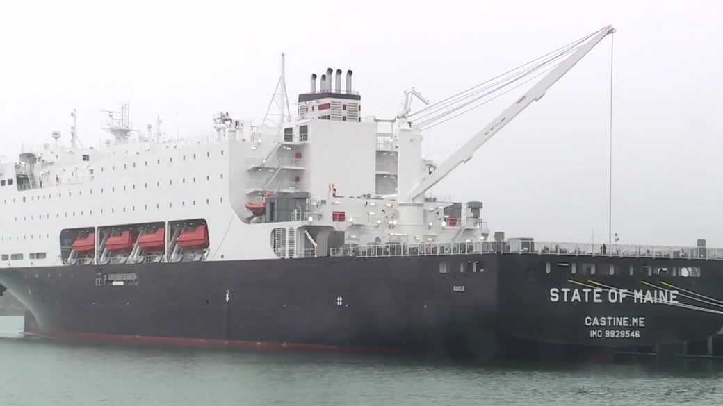 Why Maine Maritime Academy's ship is staying docked in Portland