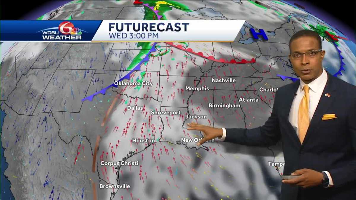A cloudy and warmer Wednesday
