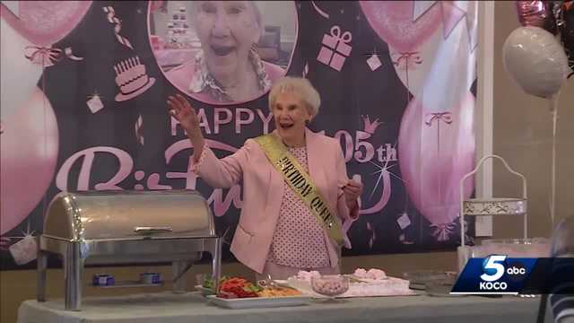 Riveter celebrates 105th birthday with surprise from Gov. Stitt - Vimarsana News