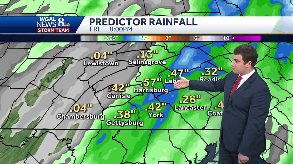Very Warm Wednesday; PM Showers Thursday; Breezy Friday