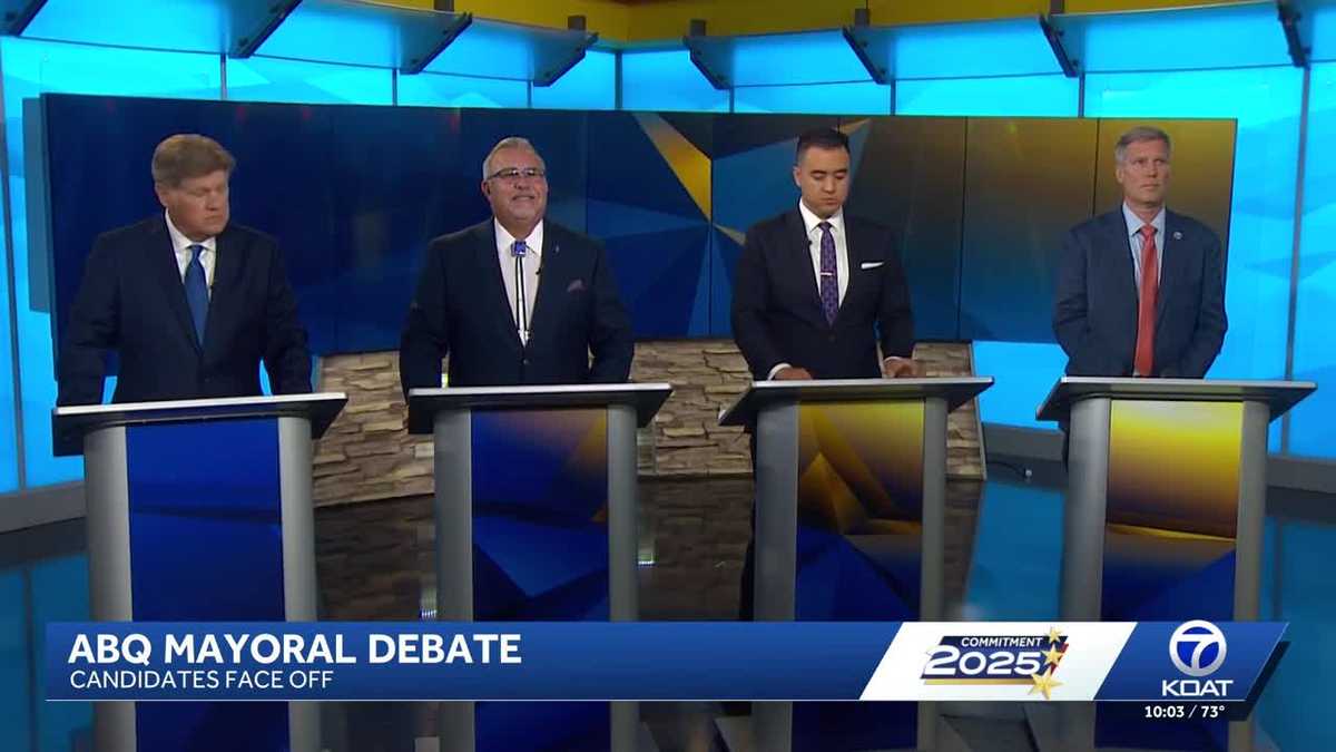 Combative KOAT mayoral debate puts spotlight on Keller as early votes pass 4,000; analyst sees likely runoff
