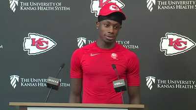 Chiefs’ Xavier Worthy talks receiver group, Travis Kelce ahead of Brazil season opener