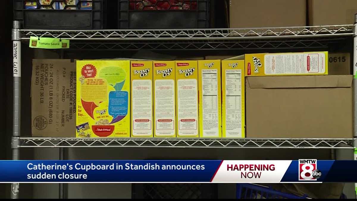 Standish food pantry announces sudden closure
