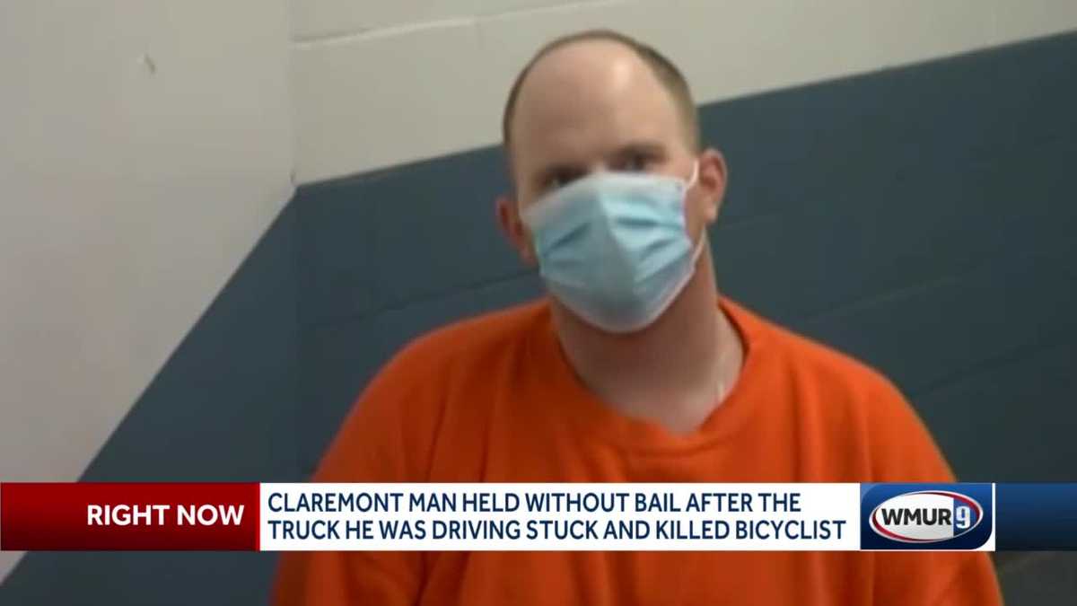 Claremont man held without bail after his truck struck and killed bicyclist