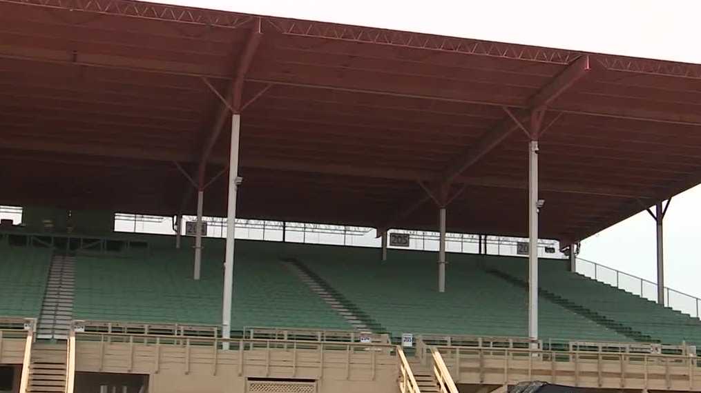 Champlain Valley Exposition's grandstand prepares to undergo phase one of renovations