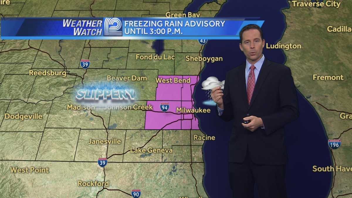 Freezing rain advisory in effect for four counties