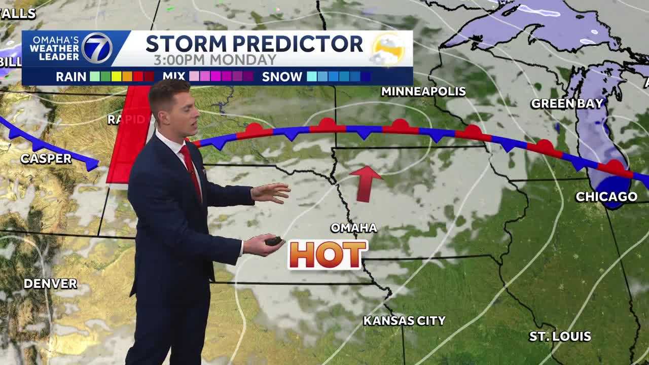 Dialing the winds back and warming temperatures up in Omaha