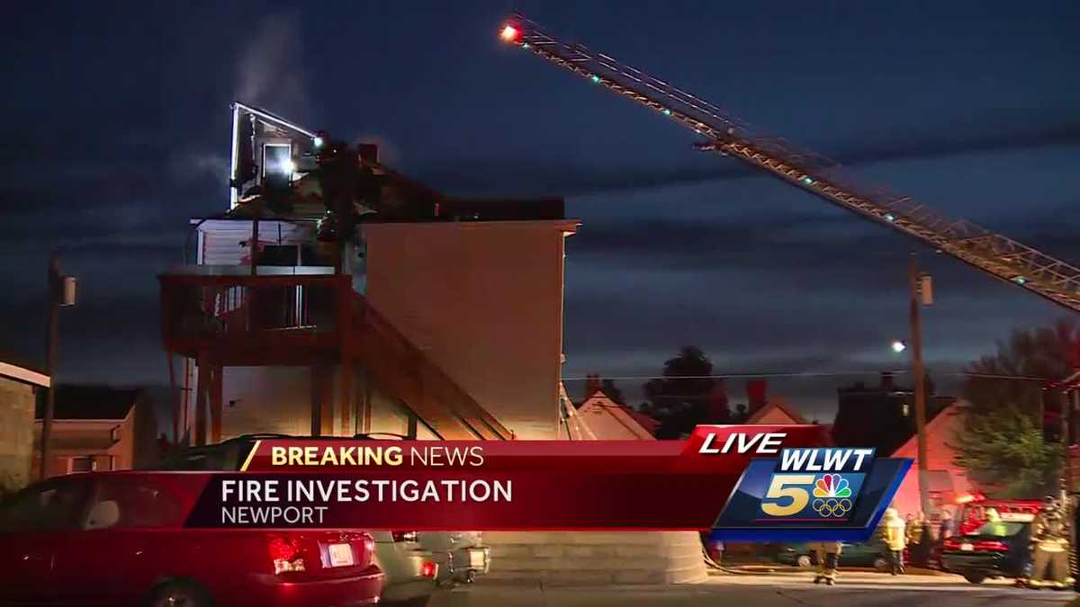 Fire breaks out at Newport home