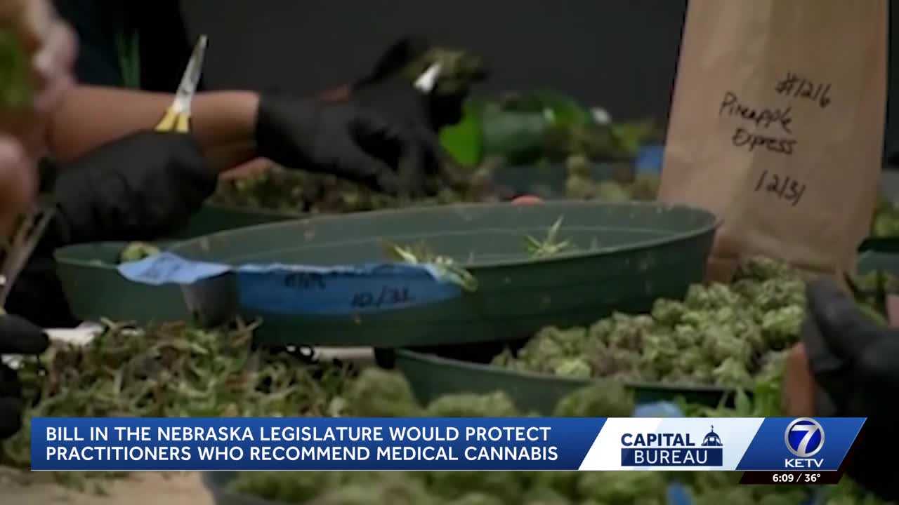 Nebraska bill to protect healthcare practitioners who recommend medical cannabis sails out of committee