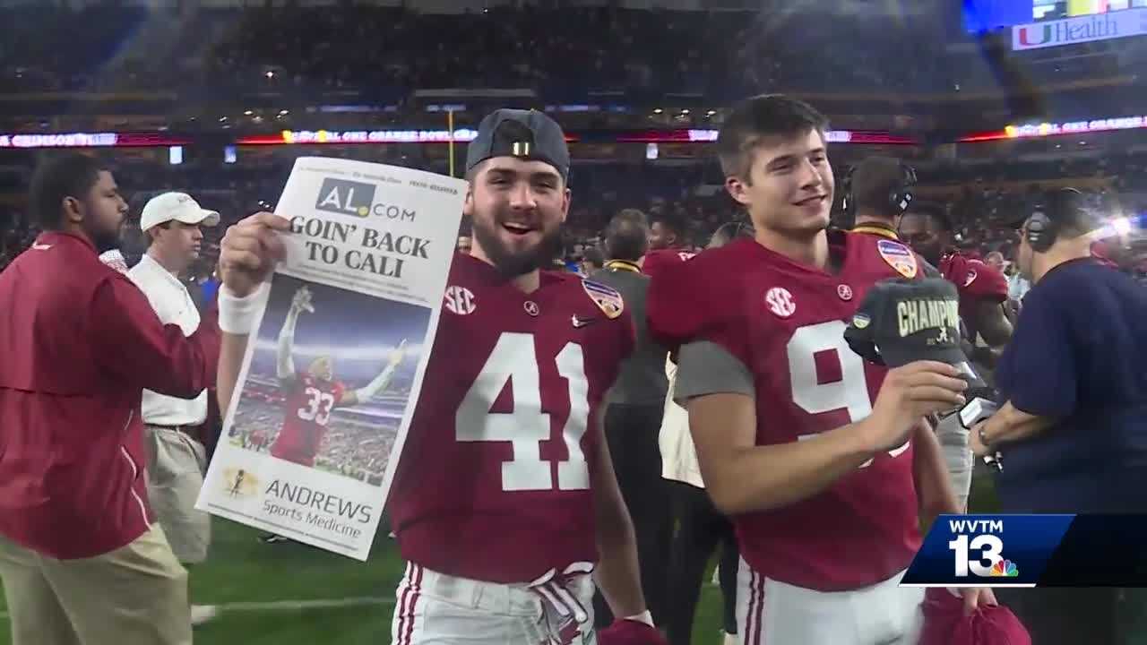 Bama Fans Celebrate Tide's Dominance After Playoff Win