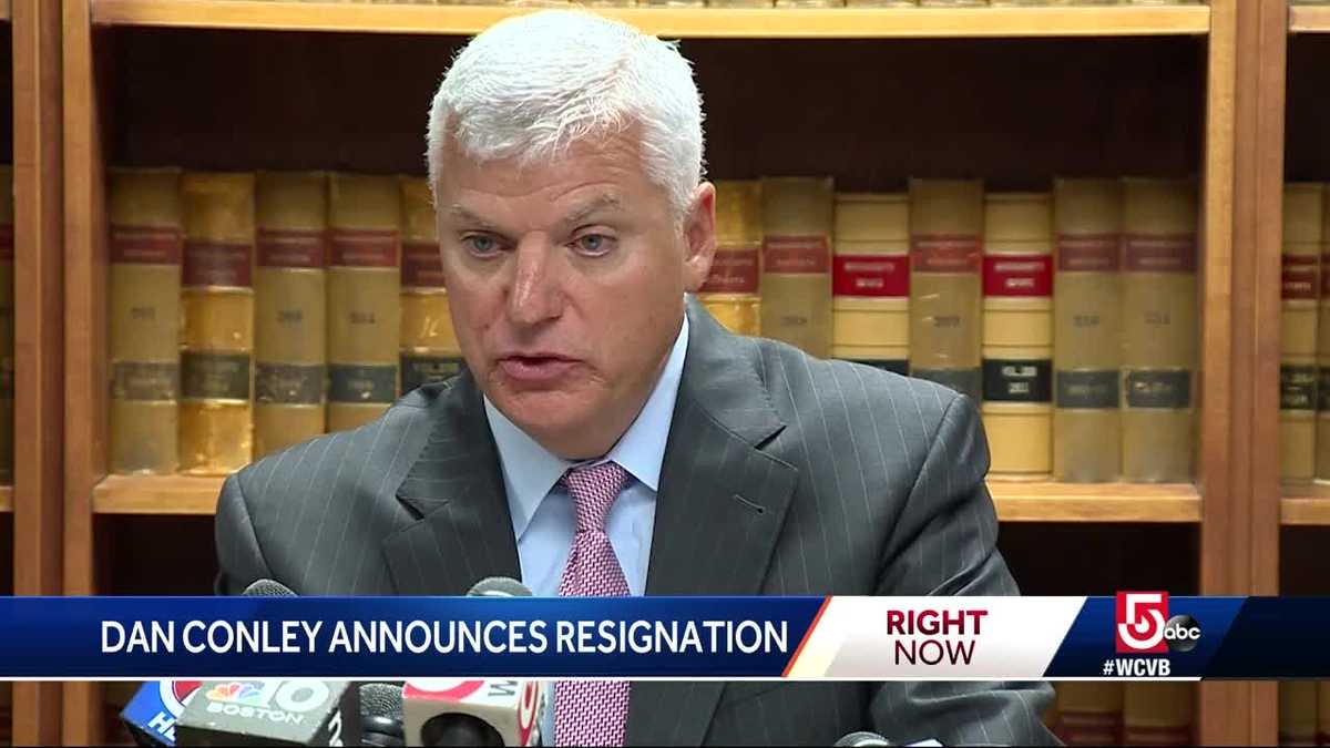Suffolk County DA Conley announces resignation