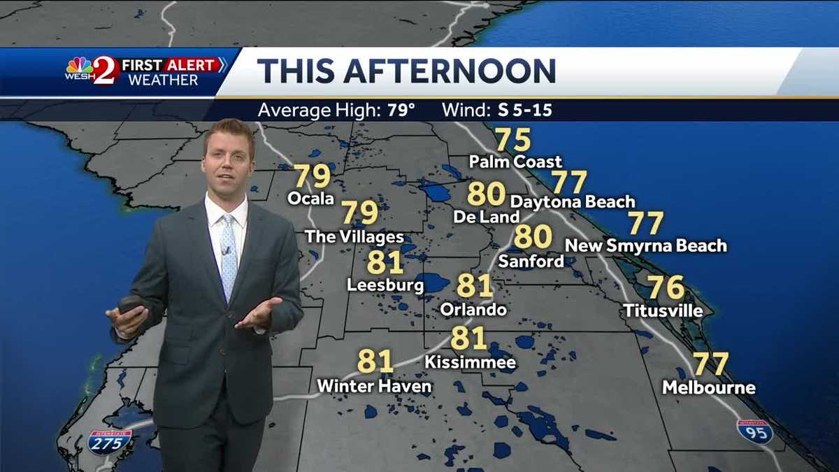 Warmer this weekend