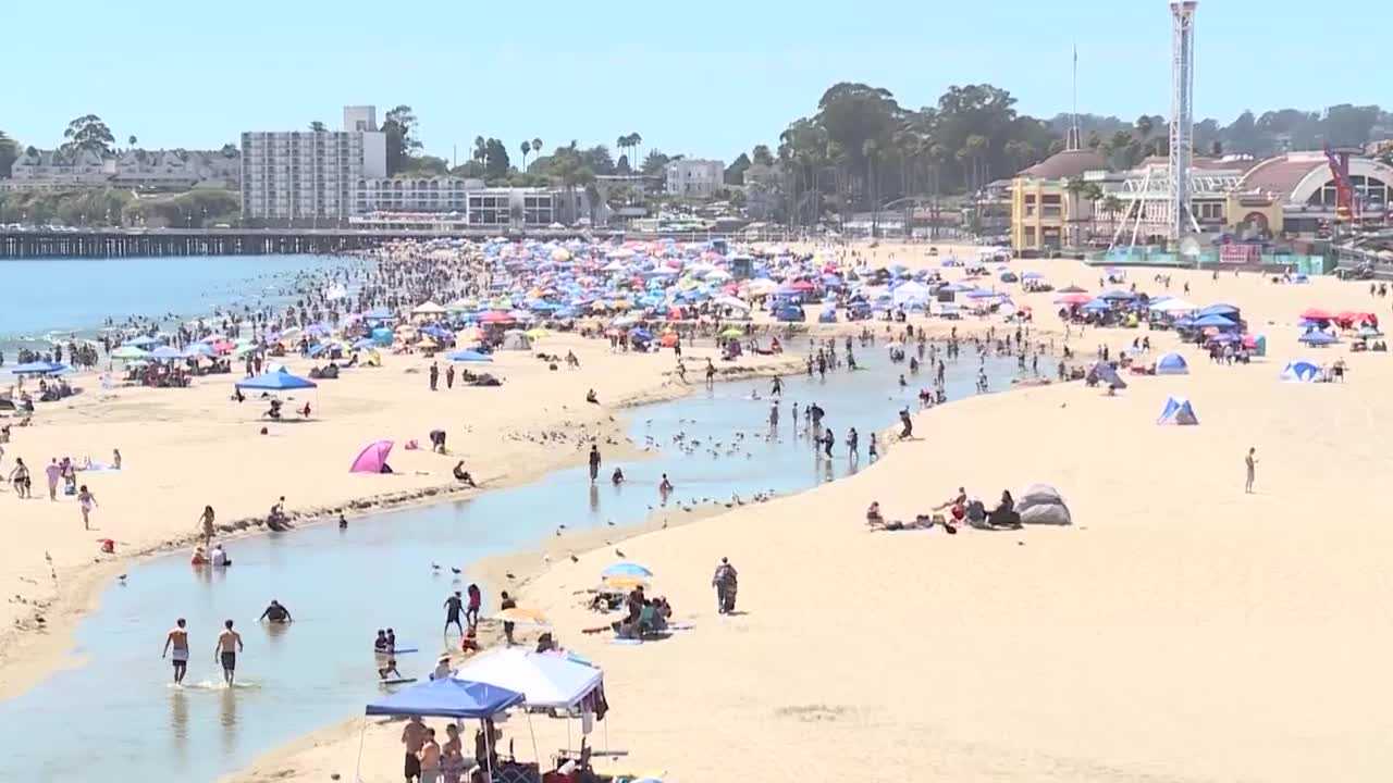 Santa Cruz County beaches to partially close Labor Day weekend