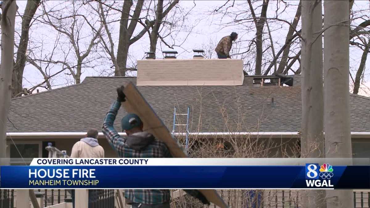 Family displaced by fire in Manheim Township