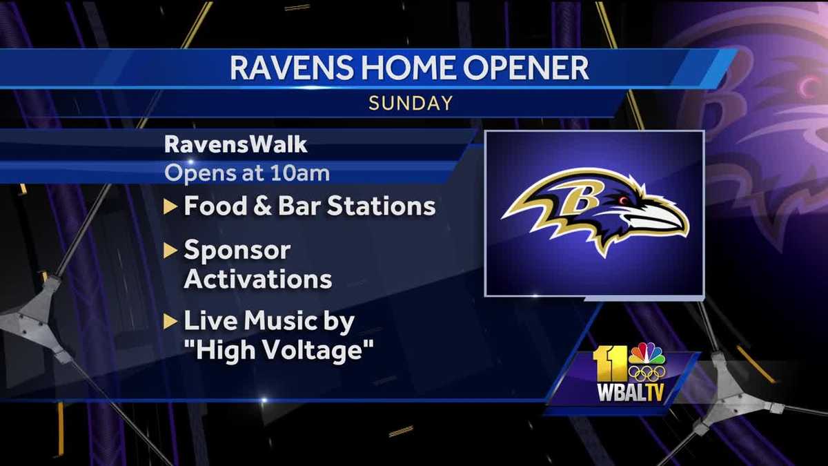 Video Expect tons of fun for Ravens home opener game