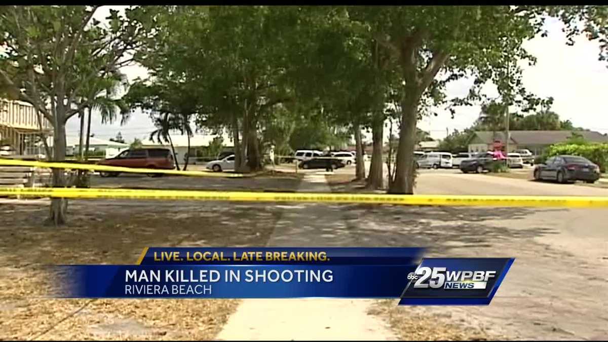 Man killed in Riviera Beach shooting