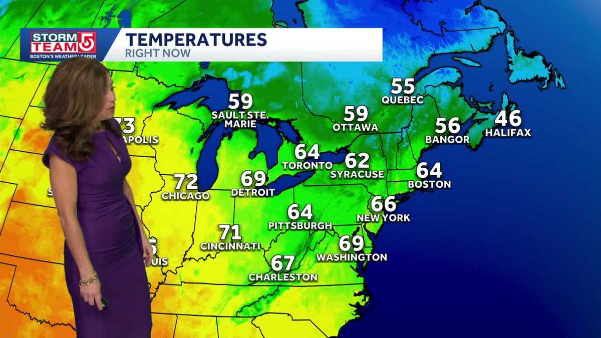 Video: Clear and chilly night as winds diminish - WCVB