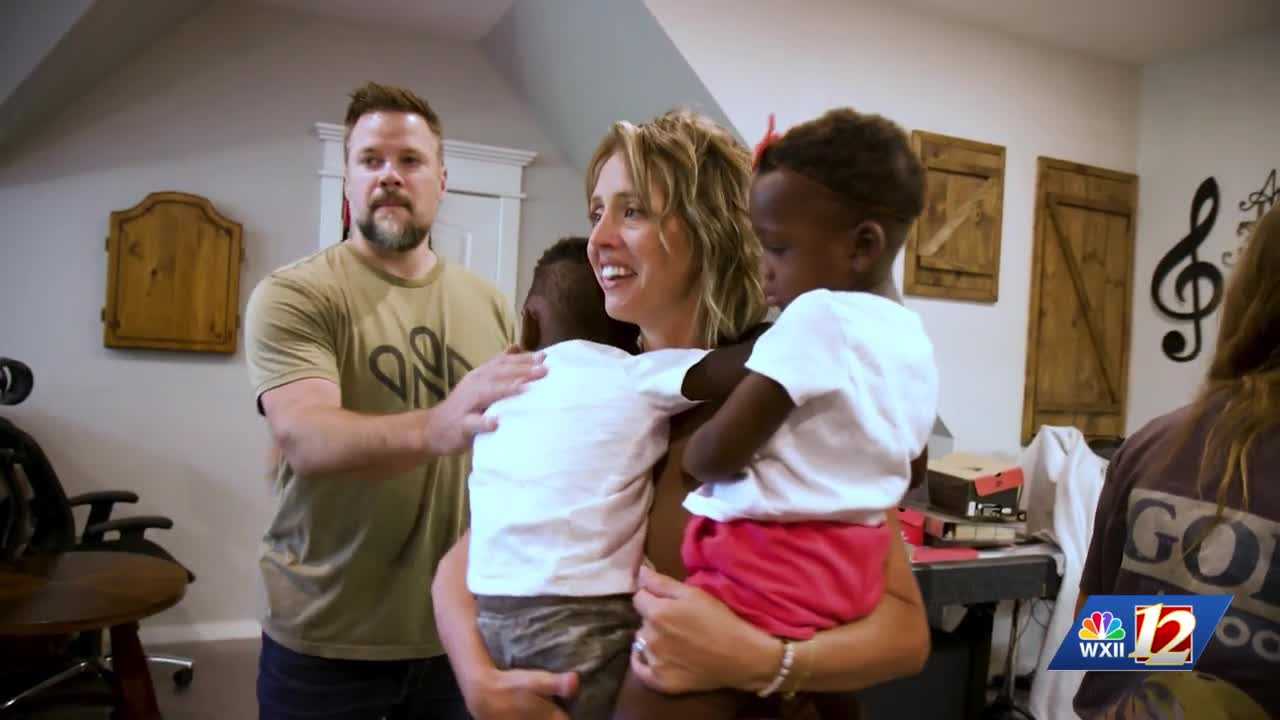 Alamance County parents of five open their hearts and home to adopt two siblings