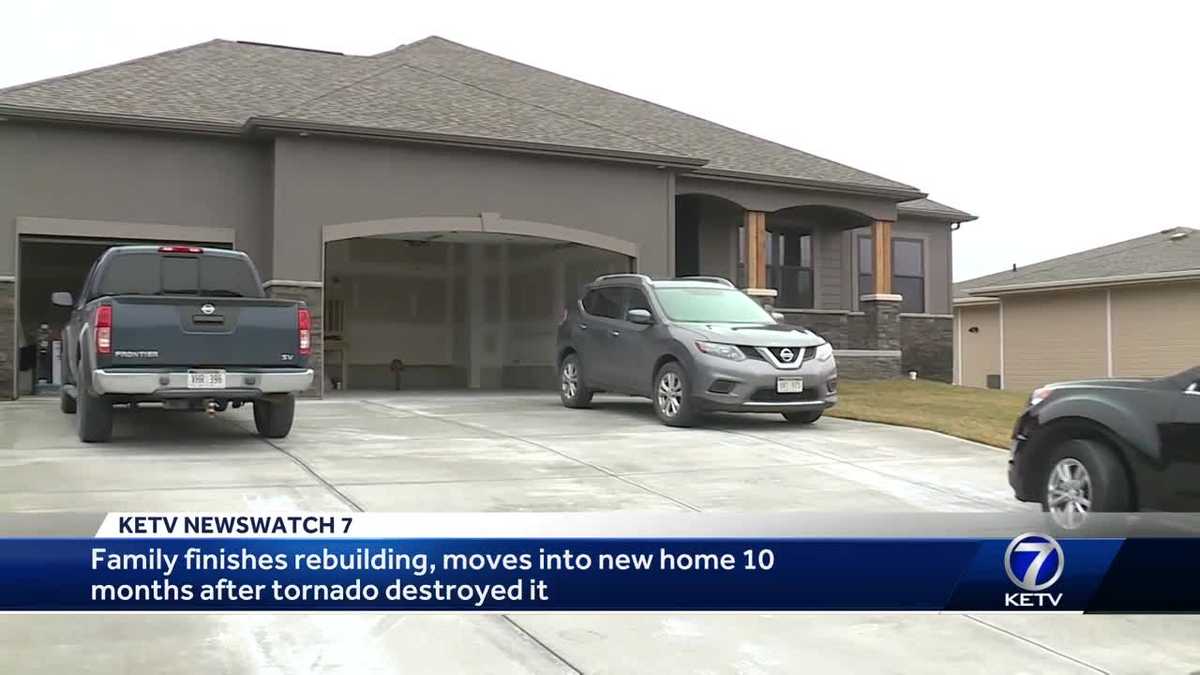 Family finishes rebuilding, moves into new home 10 months after tornado ...