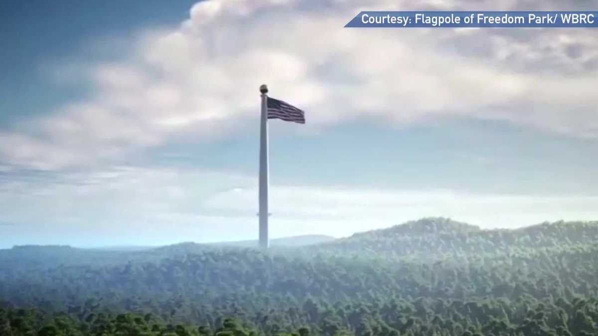 Plans unveiled to bring World's Tallest Flagpole to Maine