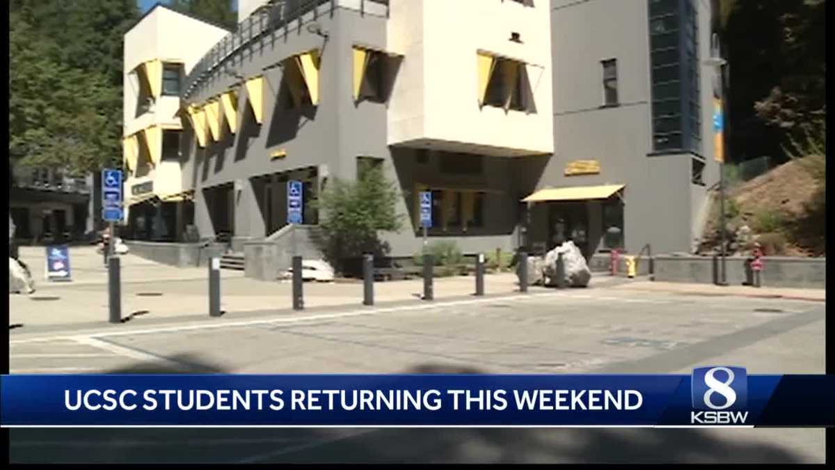 1,000 UCSC students expected to return to campus this weekend