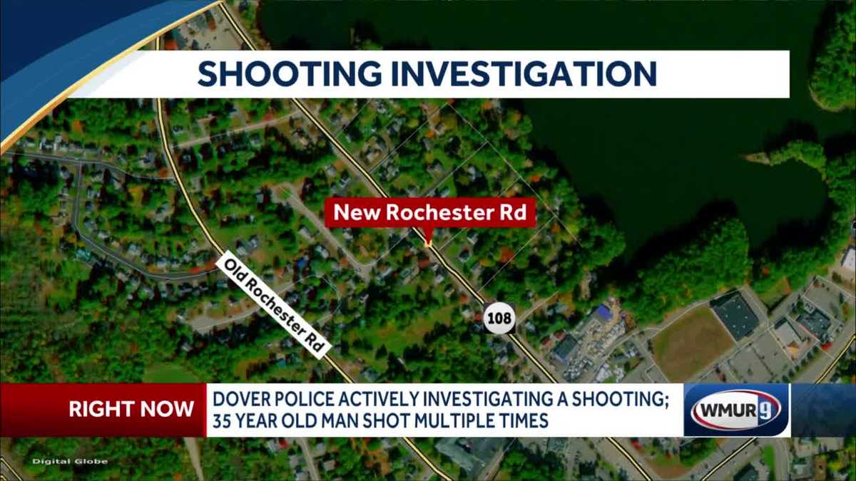 Man shot multiple times in Dover on Sunday afternoon, authorities say