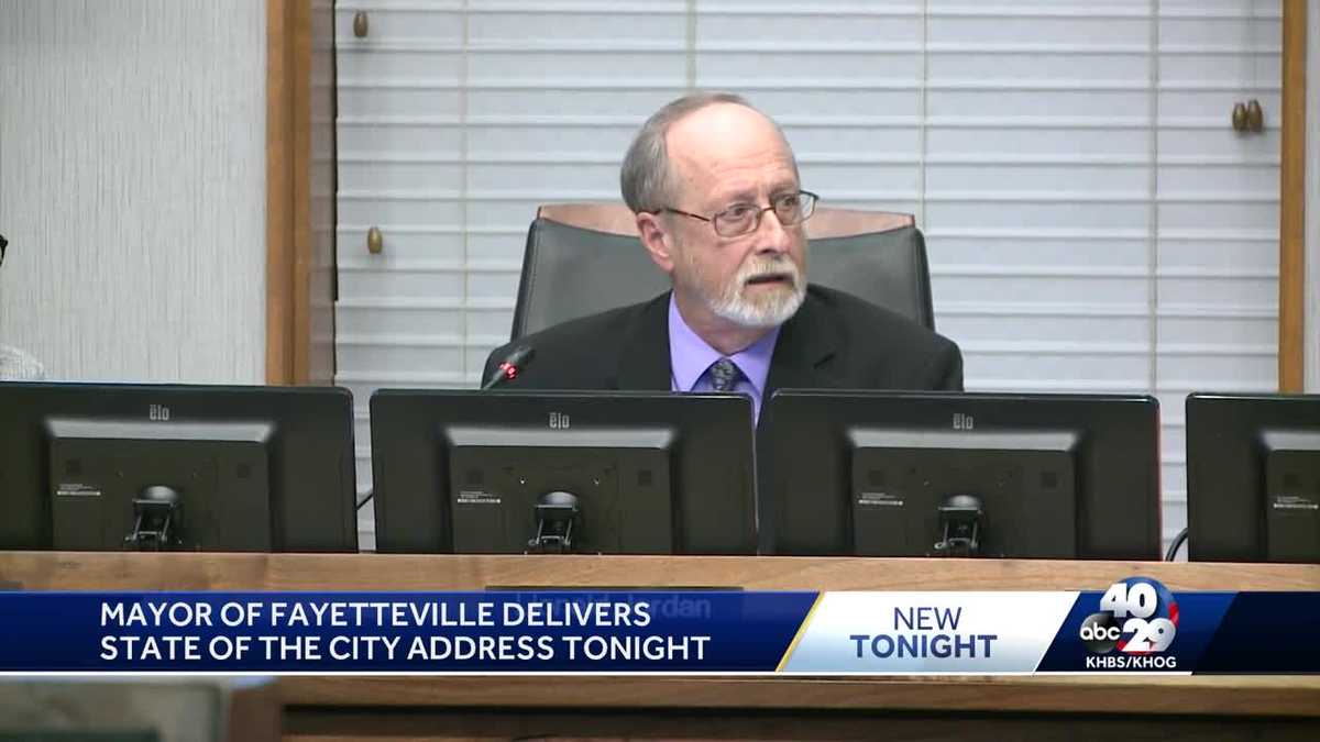 Fayetteville mayor delivers state of the city address
