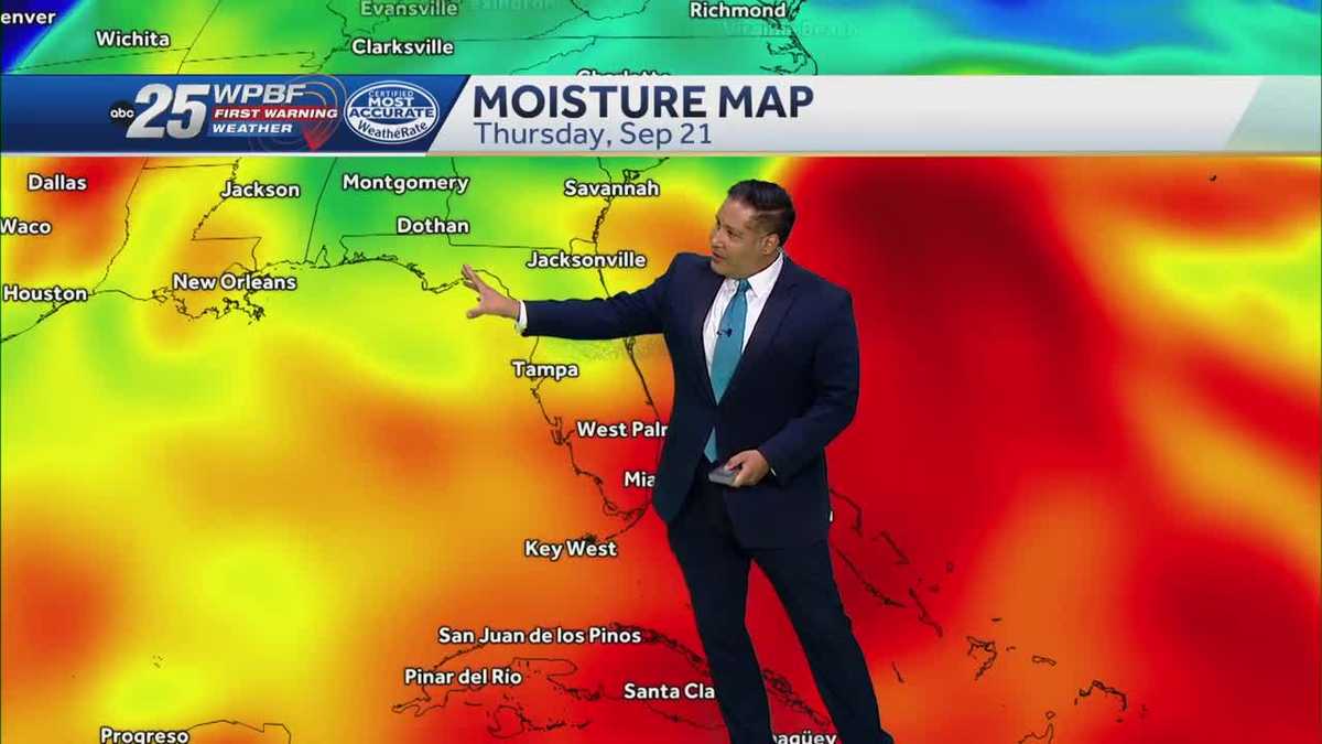 One more day of storms before turning drier