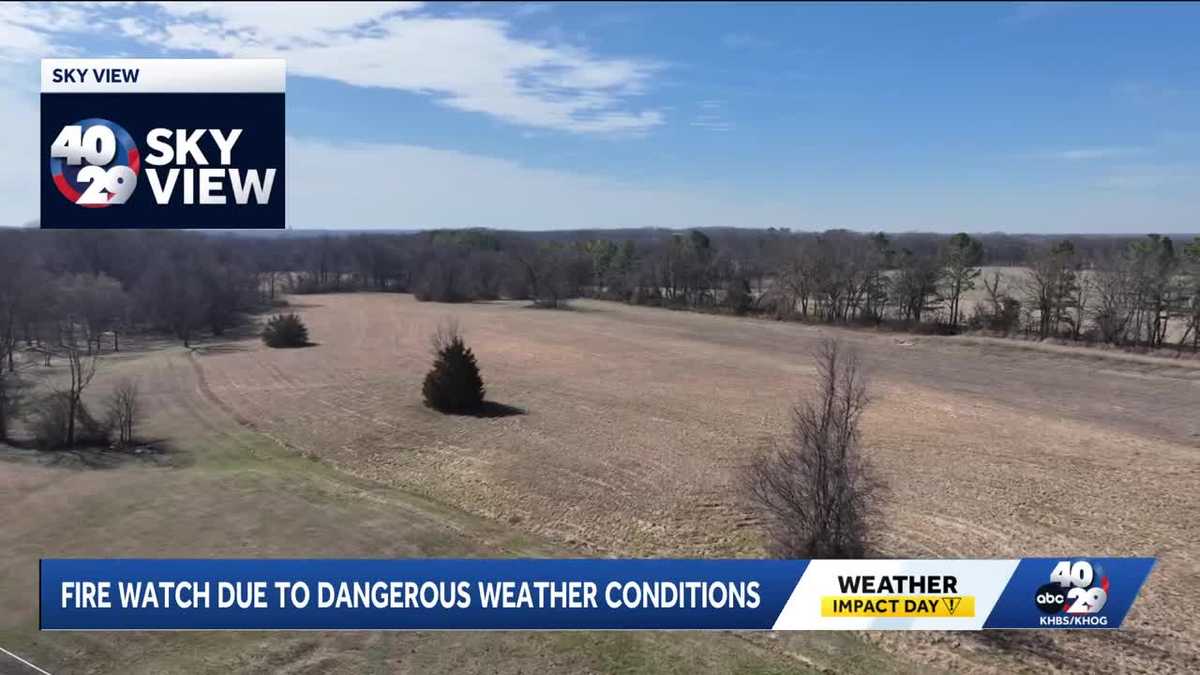 Red Flag Warning Today; Dry conditions and gusty winds could grow and ...