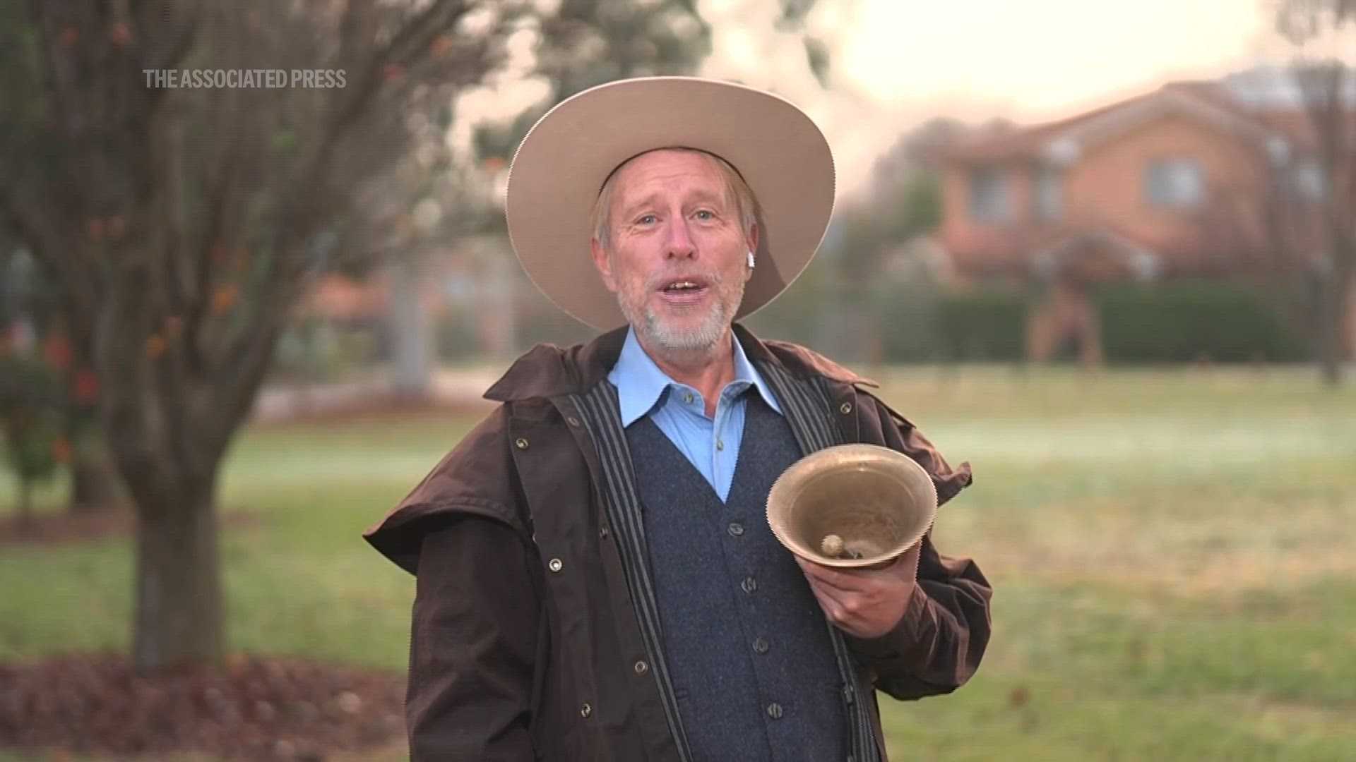 Guinness crowns Australia town crier as the world's loudest person