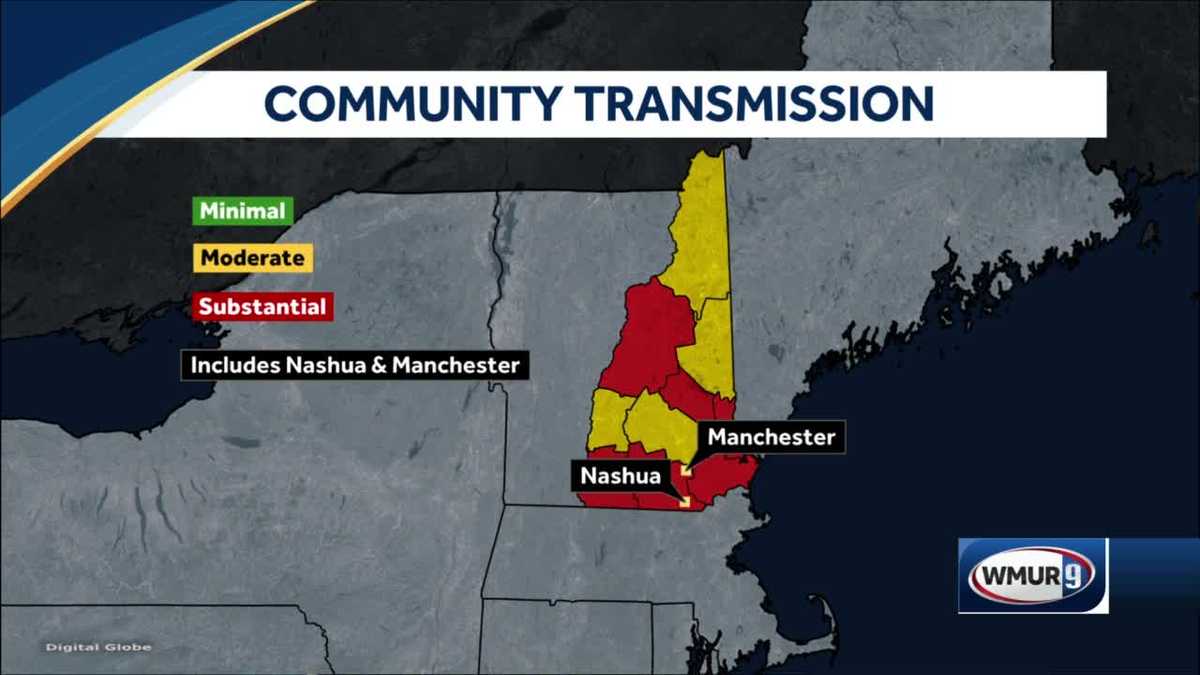 COVID19 cases in New Hampshire reach highest total since midMay